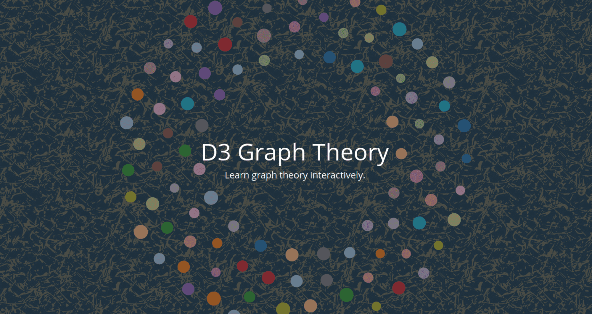 D3 Graph Theory - Interactive Graph Theory Tutorials